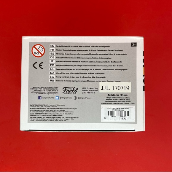 Funko Pop Tina Belcher Cheeseburgers 2017 Box Lunch Exclusive Bob's Burgers #292 - Picture 6 of 6